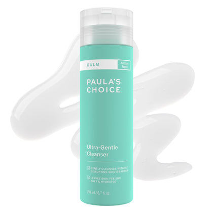 Paula's Choice front packaging showing gentle cleanser and benefits