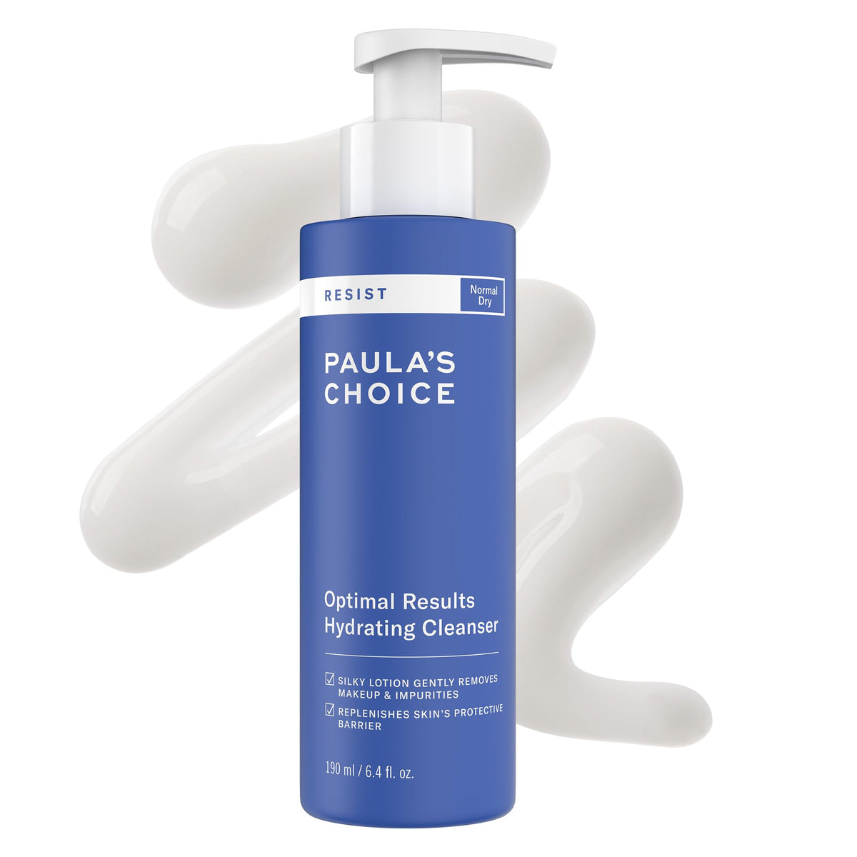 Paula's Choice front bottle view showing label and clean packaging benefit