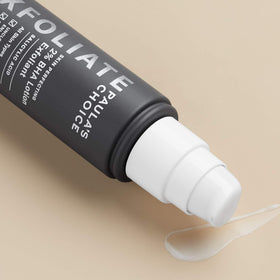 Paula's Choice label close-up highlighting ingredient transparency and clarity