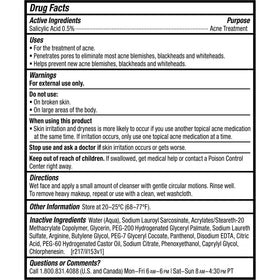 Paula's Choice cleanser on bathroom counter in routine setting promoting daily use benefits