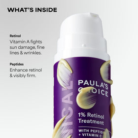 Evening bathroom counter with Paula's Choice serum as part of a nighttime skincare routine