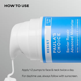 Paula's Choice applied on hand showing lightweight hydration benefit