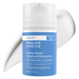 Paula's Choice front jar showing product label and clean packaging benefit