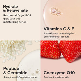 Close-up of Paula's Choice serum droplet showing lightweight texture for hydration