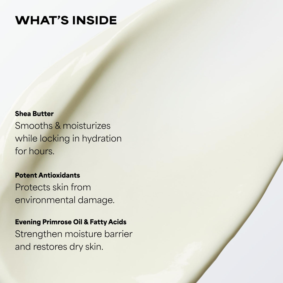 Paula's Choice cream texture close-up highlighting rich hydration