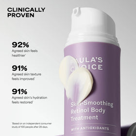 Paula's Choice close-up texture smear highlighting fast absorption benefit