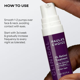 Paula's Choice cream beside a coin showing small travel-size capacity