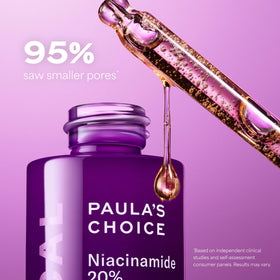 Paula's Choice dropper dispensing serum highlighting smooth texture and absorption