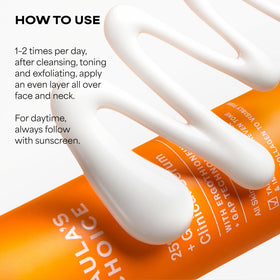 paula's choice serum used in bathroom routine conveying daily antioxidant protection