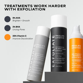 paula's choice serum paired with moisturizer and sunscreen for layered care