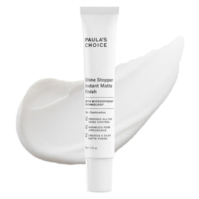 Paula's Choice front packaging showing tube and clear matte finish benefit