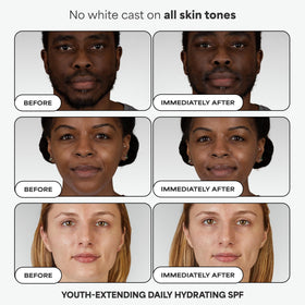 Paula's Choice Youth Extending SPF 50 moisturizer tube top demonstrating sun protection benefit