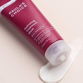 Paula's Choice cream texture close-up revealing rich hydrated consistency benefit