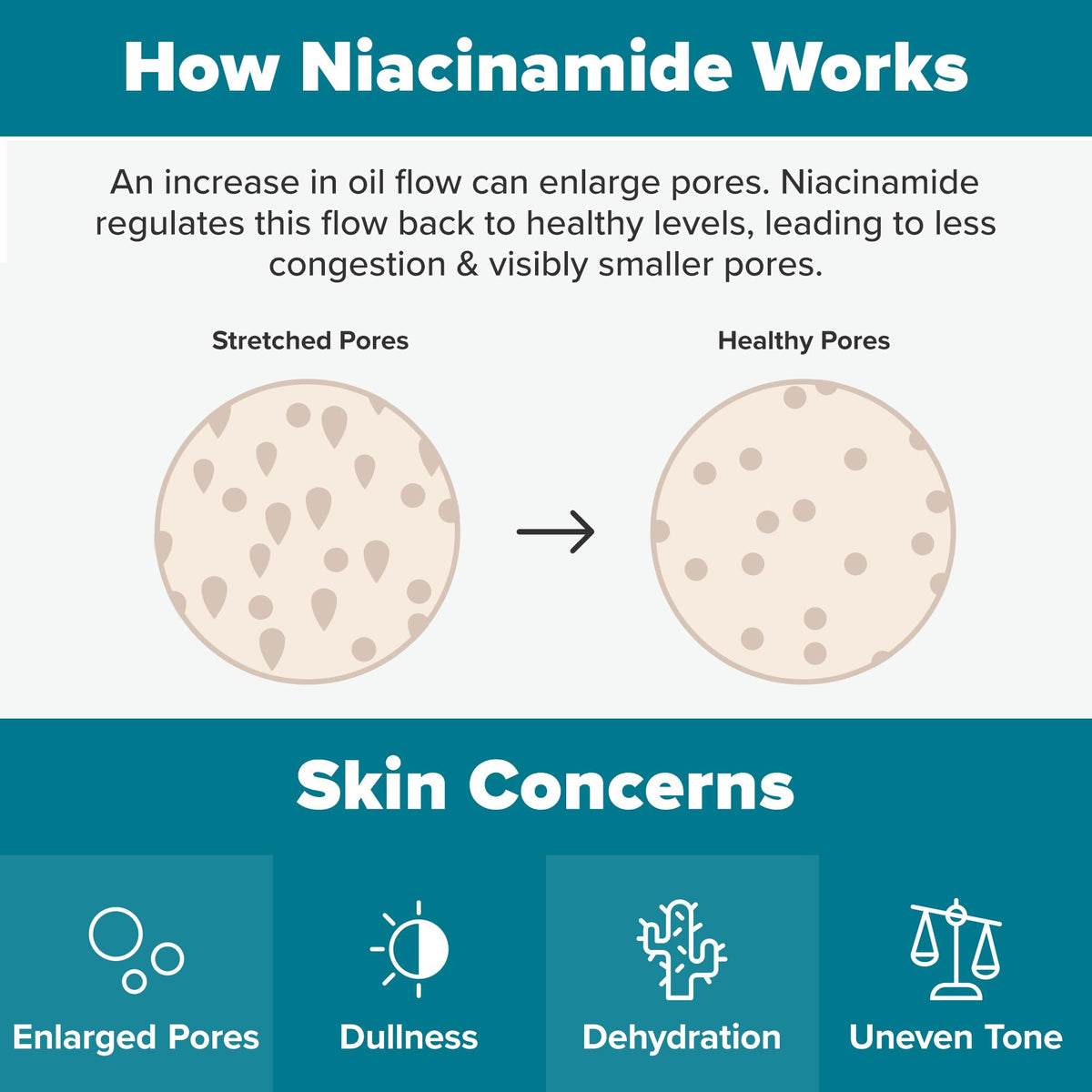 Paula's Choice close-up of niacinamide focus for refined pores