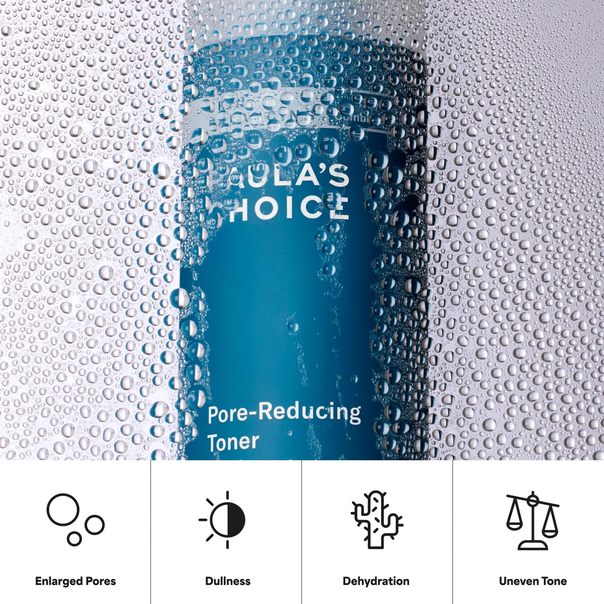 Paula's Choice toner inside travel pouch illustrating convenience for trips