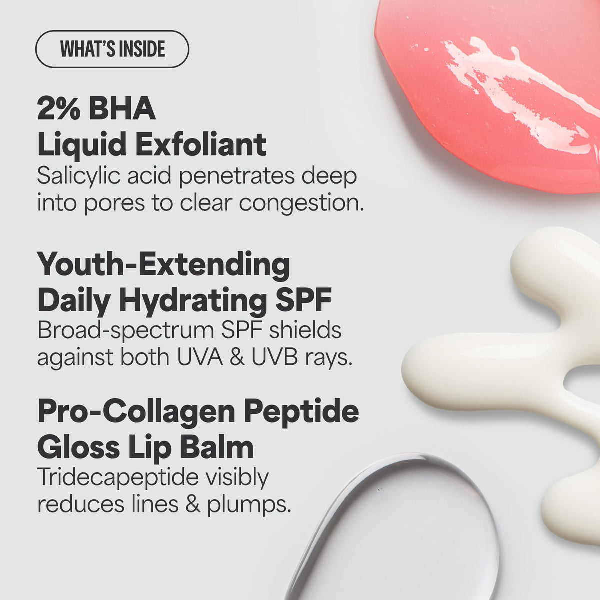 Paula's Choice trio set styled in travel bag for on-the-go protection