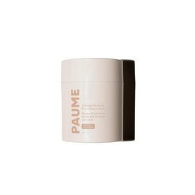 PAUME front tub showing label and unscented overnight mask benefit