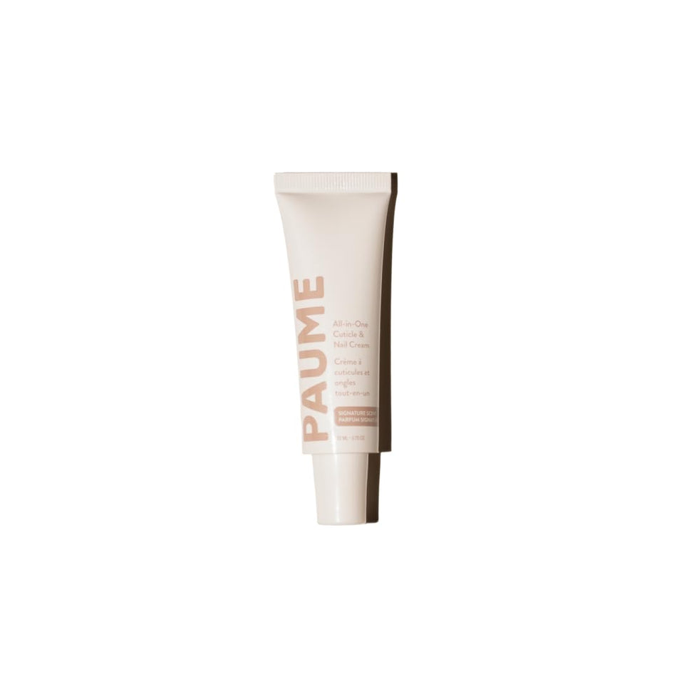 PAUME front tube packaging showing clean design and portable benefit
