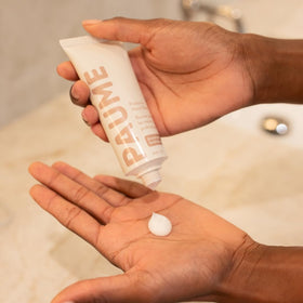 PAUME beside a bedside table showing overnight hydration benefit