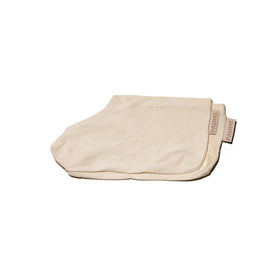 PAUME front view of cotton overnight socks showing full coverage and comfort