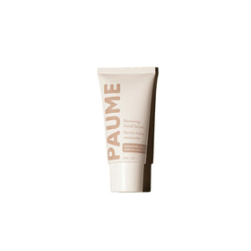 PAUME front bottle view showing clean label and travel-friendly design benefit