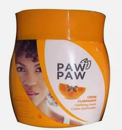 Generic Paw Paw Papaya Cream 300ML jar front view shows label and size, highlights hydration benefit