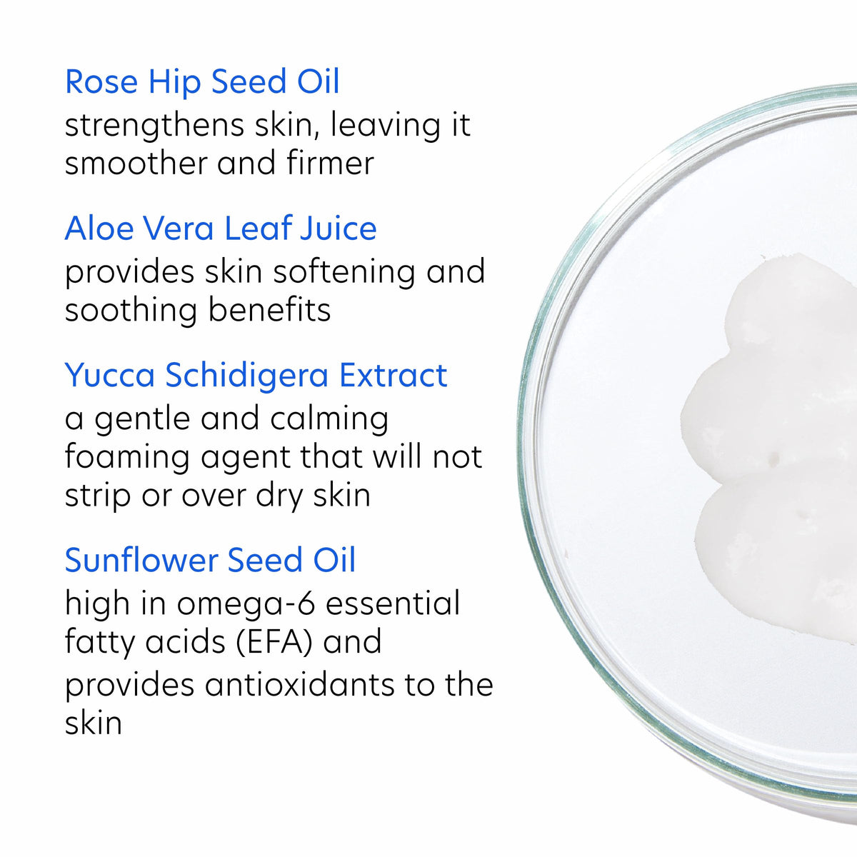 PCA SKIN cleanser next to common items showing 7 oz scale and portability
