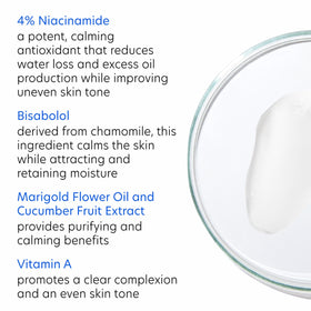 PCA SKIN applied to face in morning routine showing oil-controlled finish