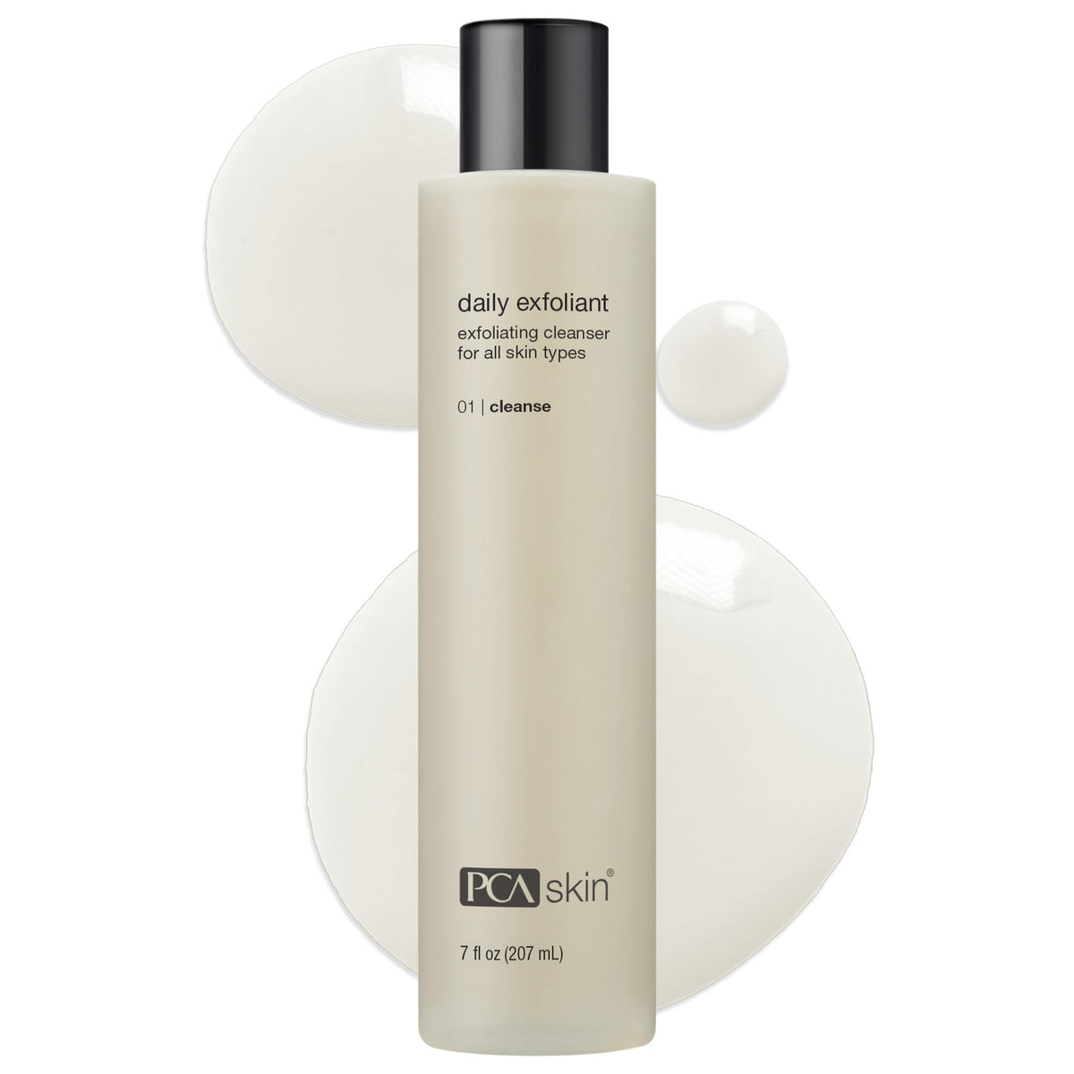 PCA SKIN front packaging showing cleanser and brand for clear identification and trust