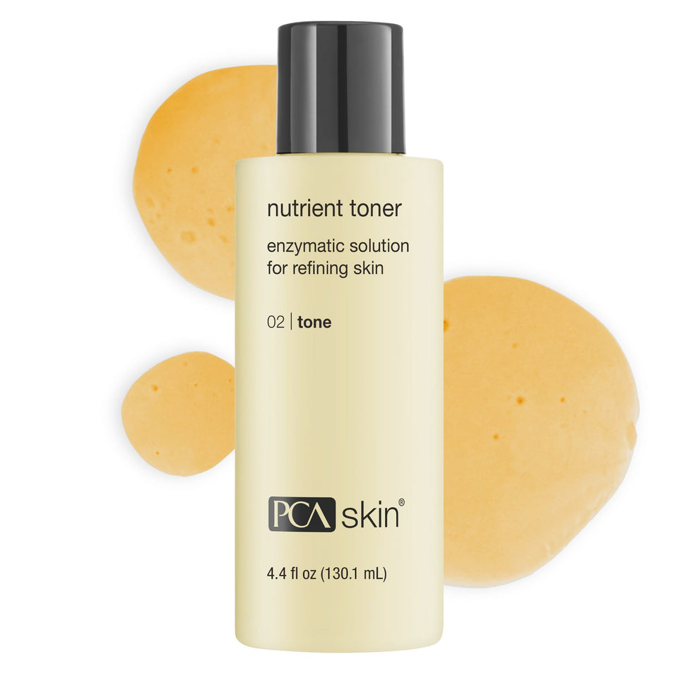PCA SKIN front packaging of the 4.4 oz toner showing product clarity and professional design