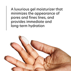 PCA SKIN HydraMatte swatch on hand showing quick absorption benefit