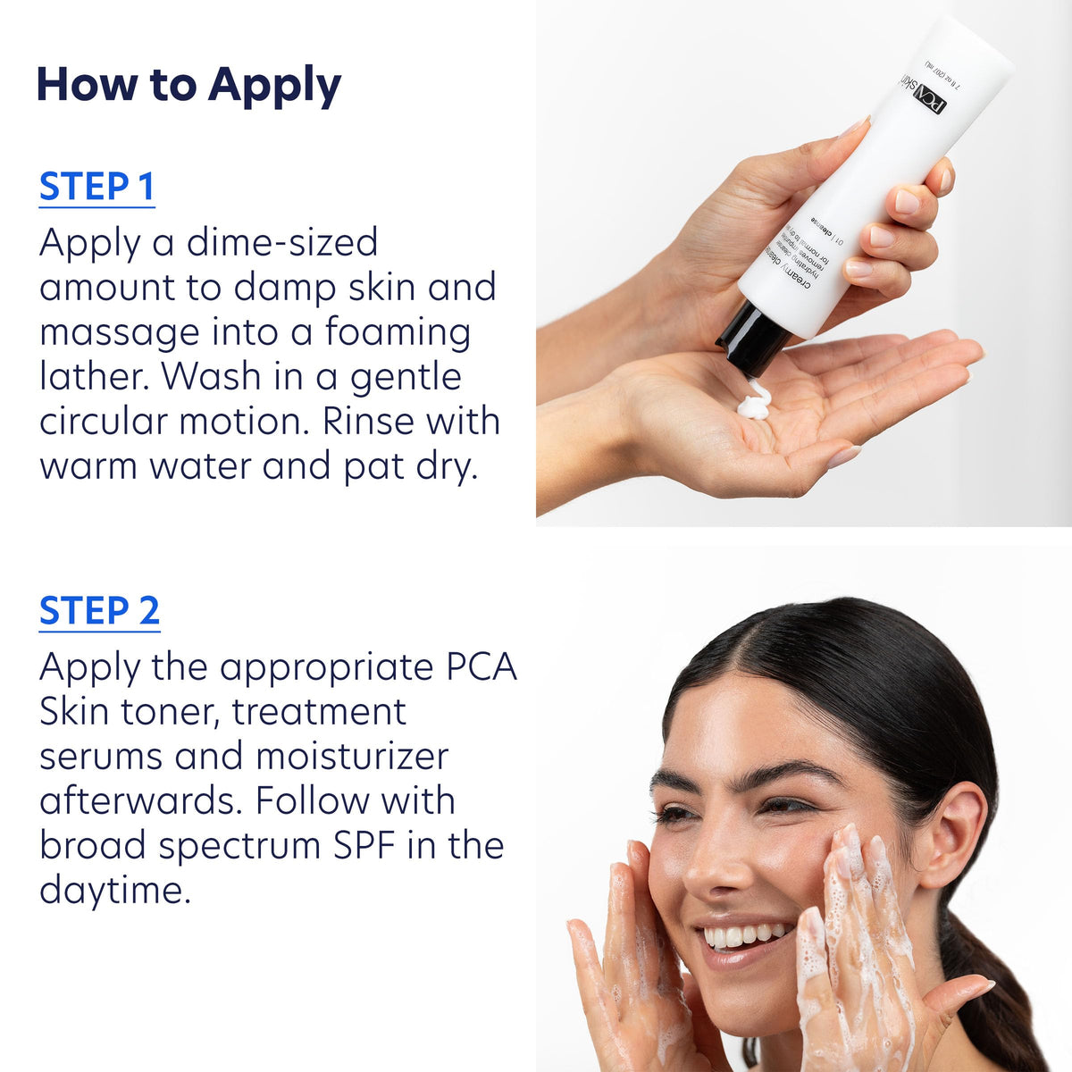 PCA SKIN natural ingredients display with rose hip, sunflower, and aloe benefits