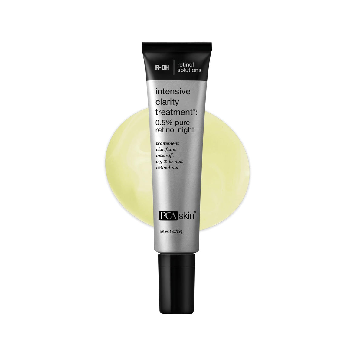PCA SKIN front packaging showing bottle and label for clear-skin treatment