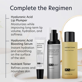 PCA SKIN on bathroom shelf in lifestyle scene signaling daily routine compatibility