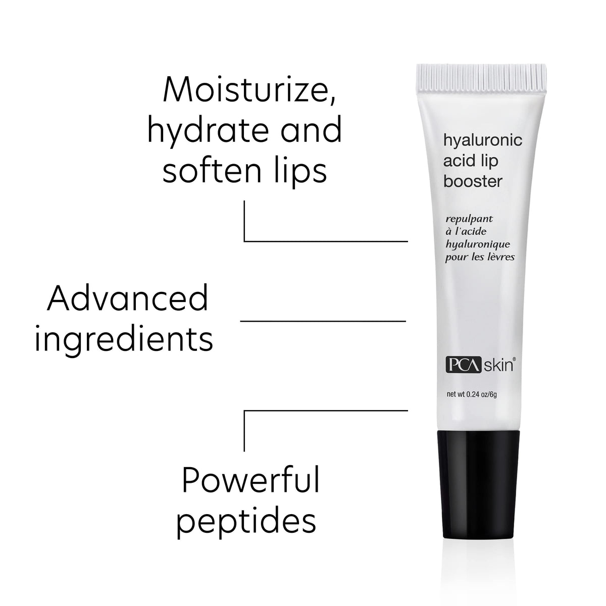 PCA SKIN close-up of serum texture highlighting hyaluronic moisture benefits