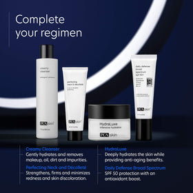 PCA SKIN ingredients label close-up highlighting active peptide and retinol benefits