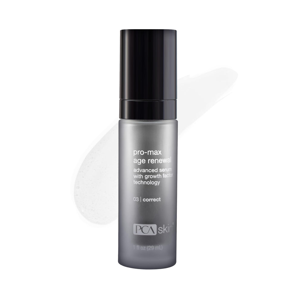 PCA SKIN front packaging showing pump bottle and branding for visibility
