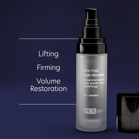 PCA SKIN 1.0 oz bottle next to common item to show compact travel size