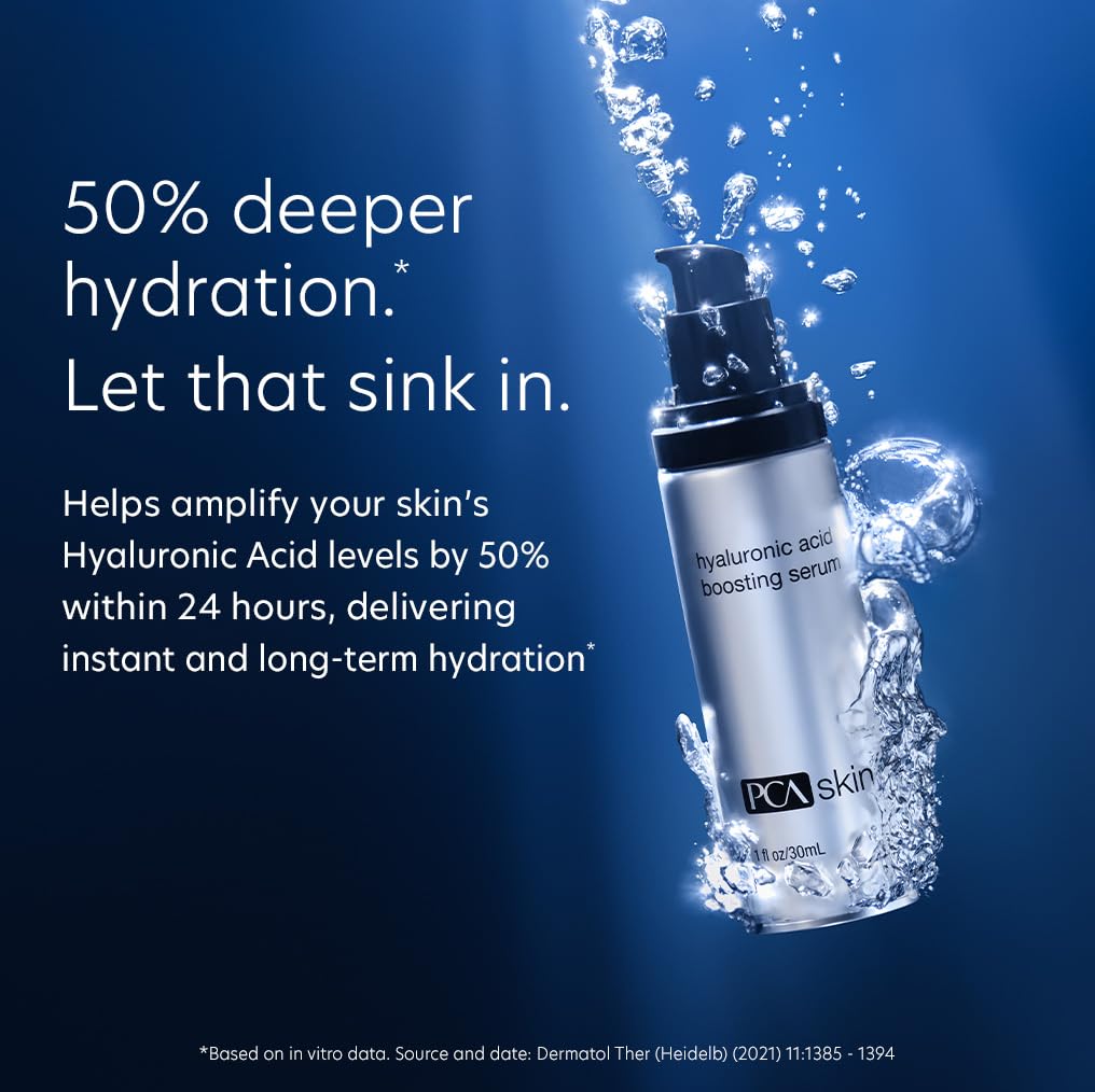 PCA SKIN pump dispenser close-up highlighting easy controlled dosing