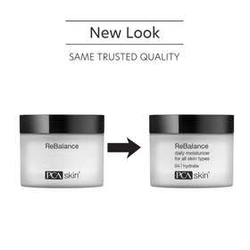 PCA SKIN cream texture close-up highlighting fast-absorbing feel