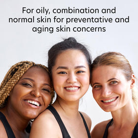 PCA SKIN texture close-up drop illustrating lightweight retinol serum absorbency and non-greasy finish
