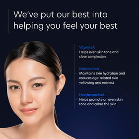 PCA SKIN serum texture on hand demonstrating lightweight hydrating feel