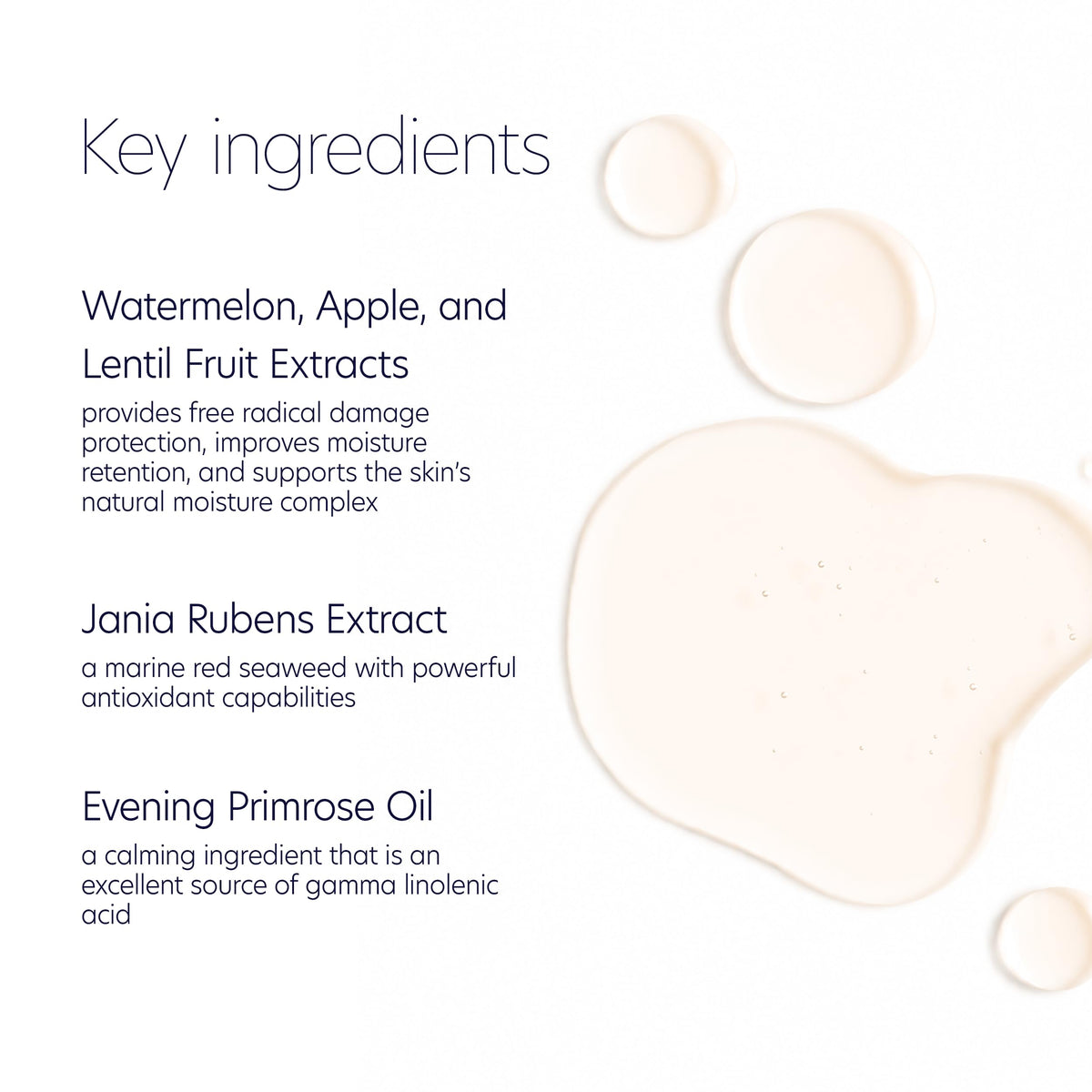 PCA SKIN toner texture on hand demonstrating lightweight absorption benefit