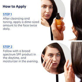 PCA SKIN close-up of serum texture highlighting lightweight absorbent formula