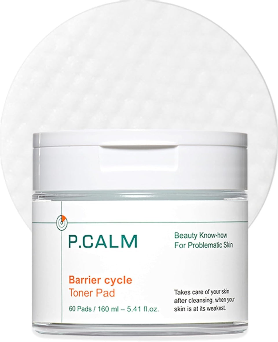P.CALM front jar view showing product packaging and calming benefit