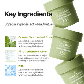 P.CALM brush with tube contents displayed for easy even application benefit