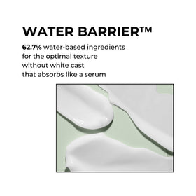 P.CALM swatched on skin proving no white cast and seamless finish