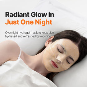 P.CALM open jar revealing hydrogel texture for instant cooling hydration