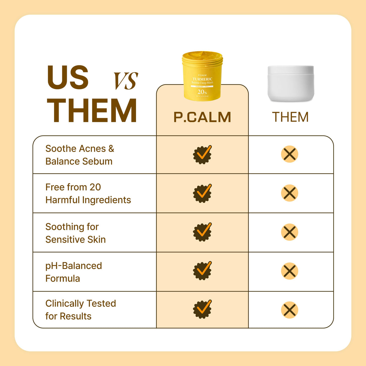 P.CALM mask in bathroom setting conveying a relaxing home spa