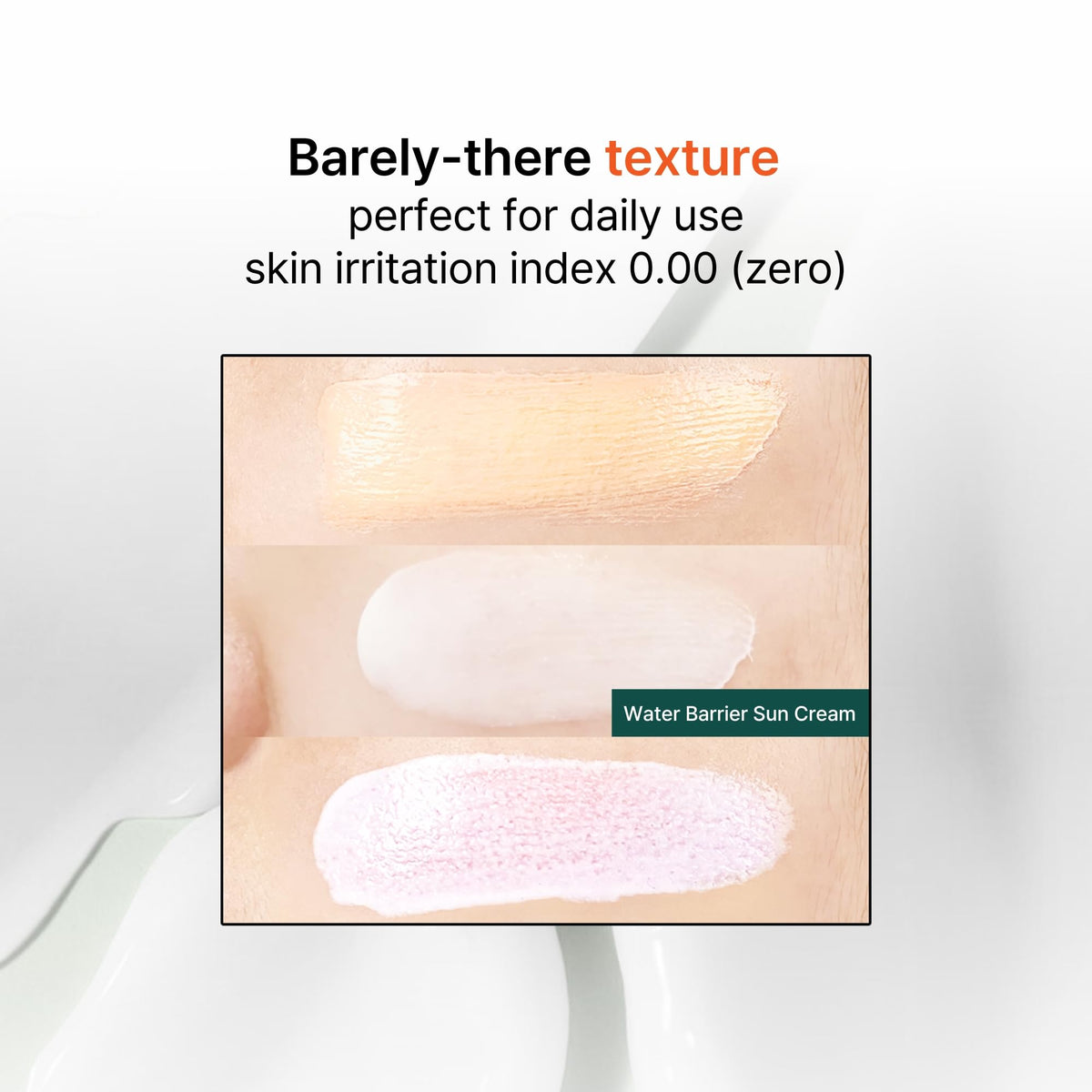 P.CALM used under makeup showing improved foundation application
